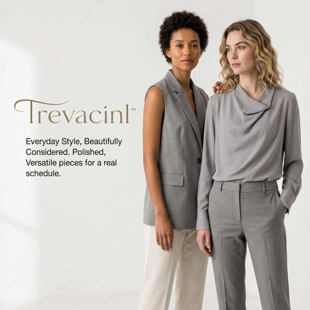 Trevacinl™ Arden Women’s Collarless Utility Blazer | Lightweight Minimalist Work Jacket