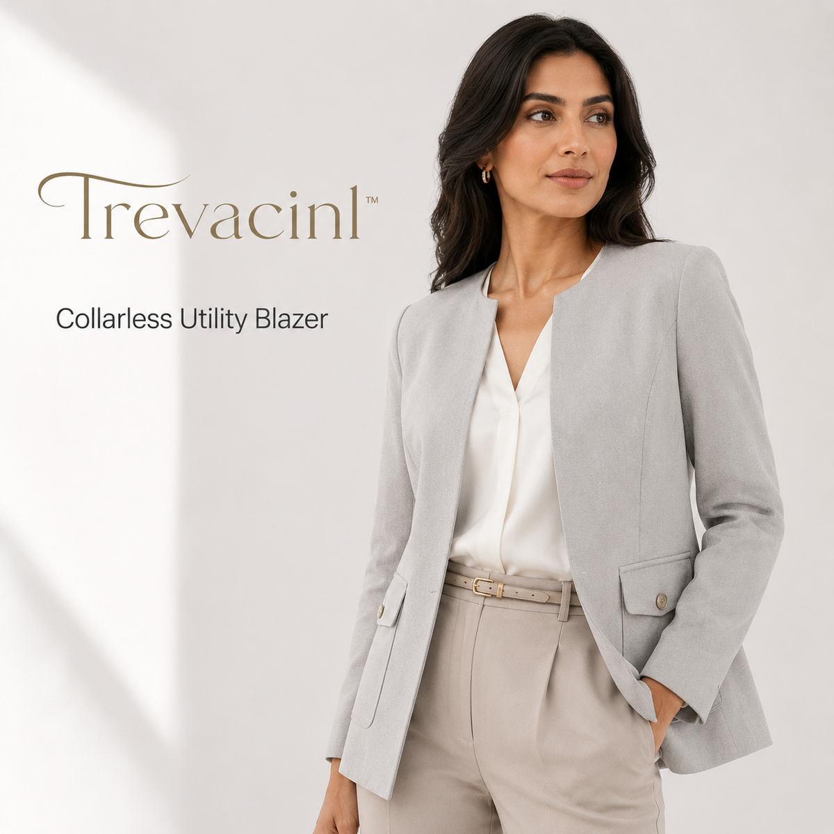 Trevacinl™ Fieldstone Men’s Hybrid Overshirt Blazer | Lightweight Smart Shirt Jacket
